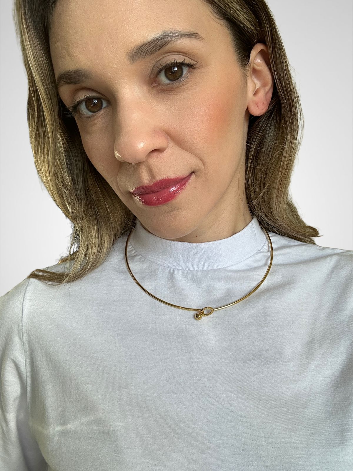 Colar aro AÇO