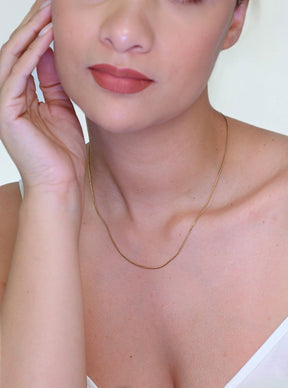 Colar aço sem pingente