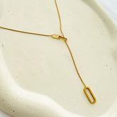 Colar gravatinha em AÇO