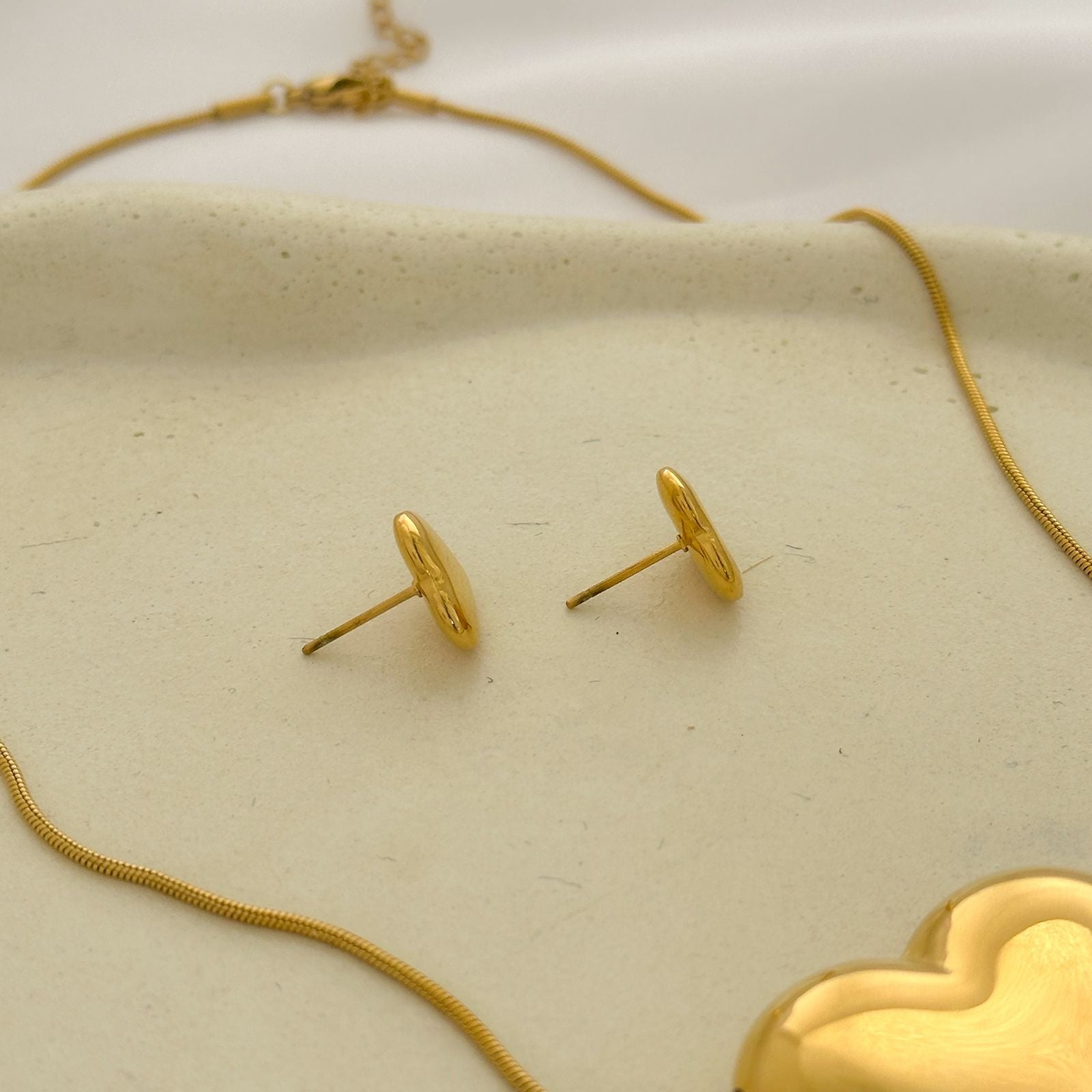 Conjunto Coração Aço