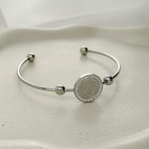 Bracelete São Bento - aço