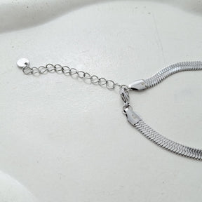 Pulseira fita aço