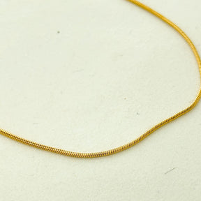 Colar aço sem pingente