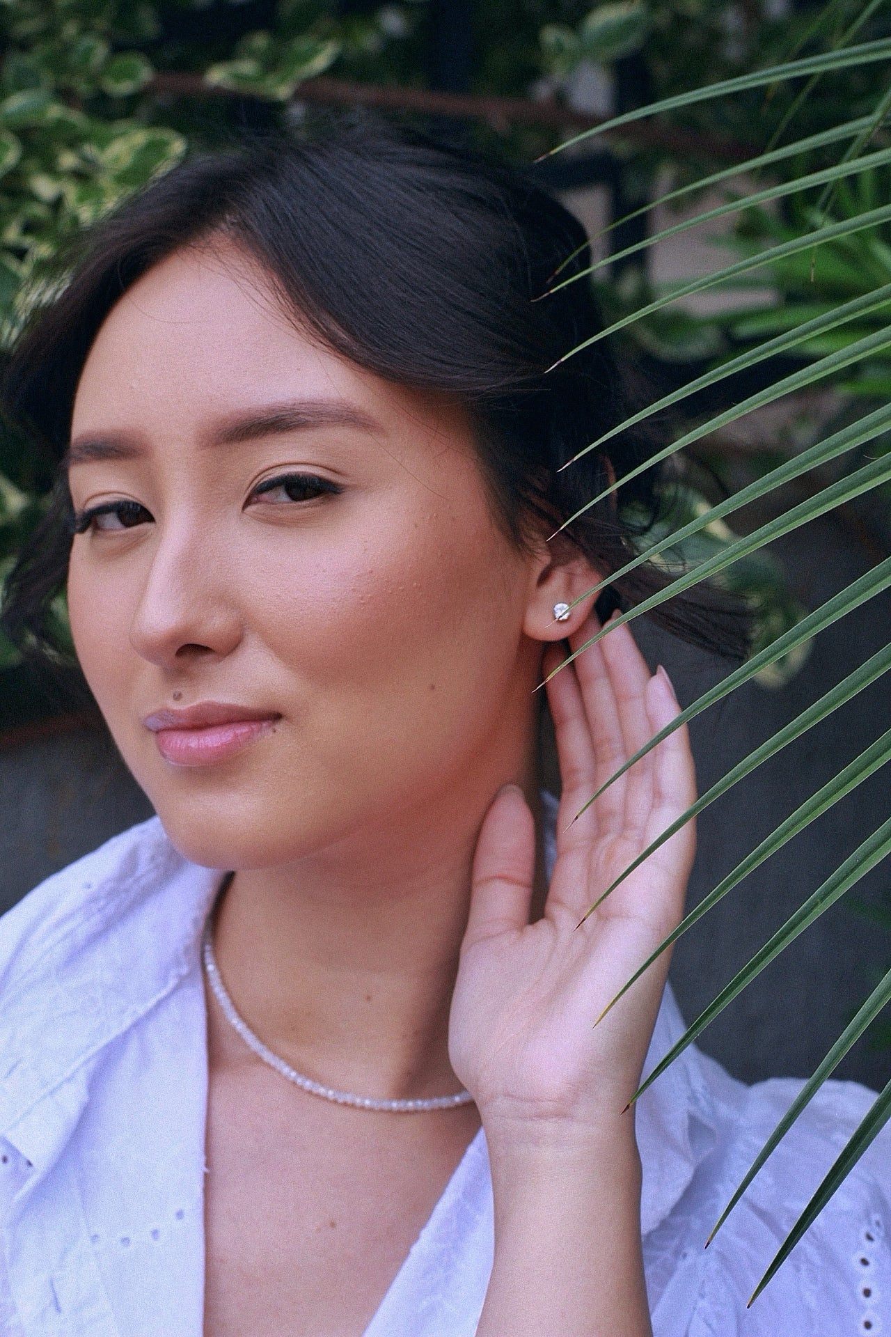 Colar cascalhos aço inox