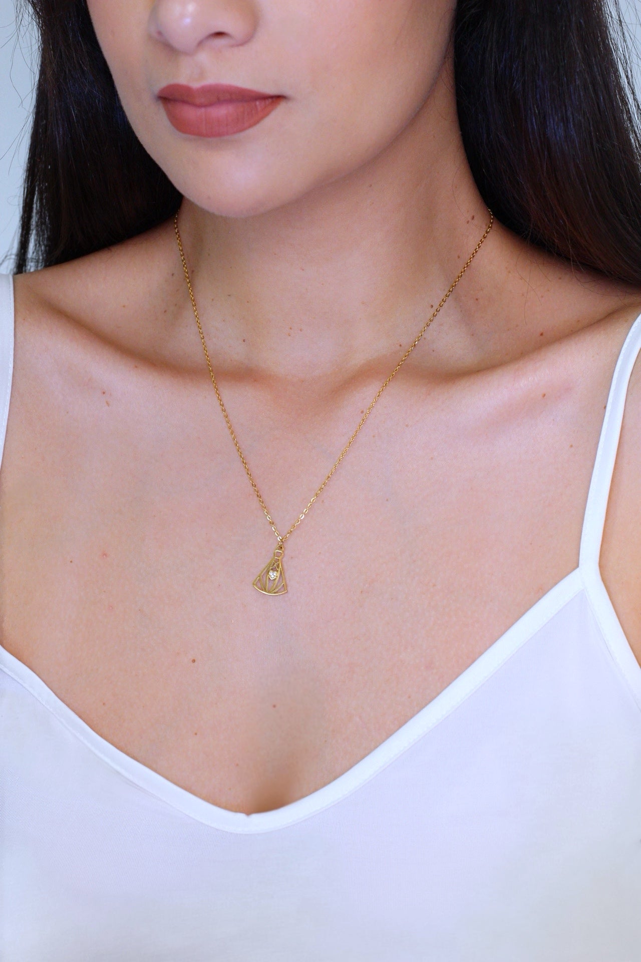 Colar em Aço Nsa Senhora