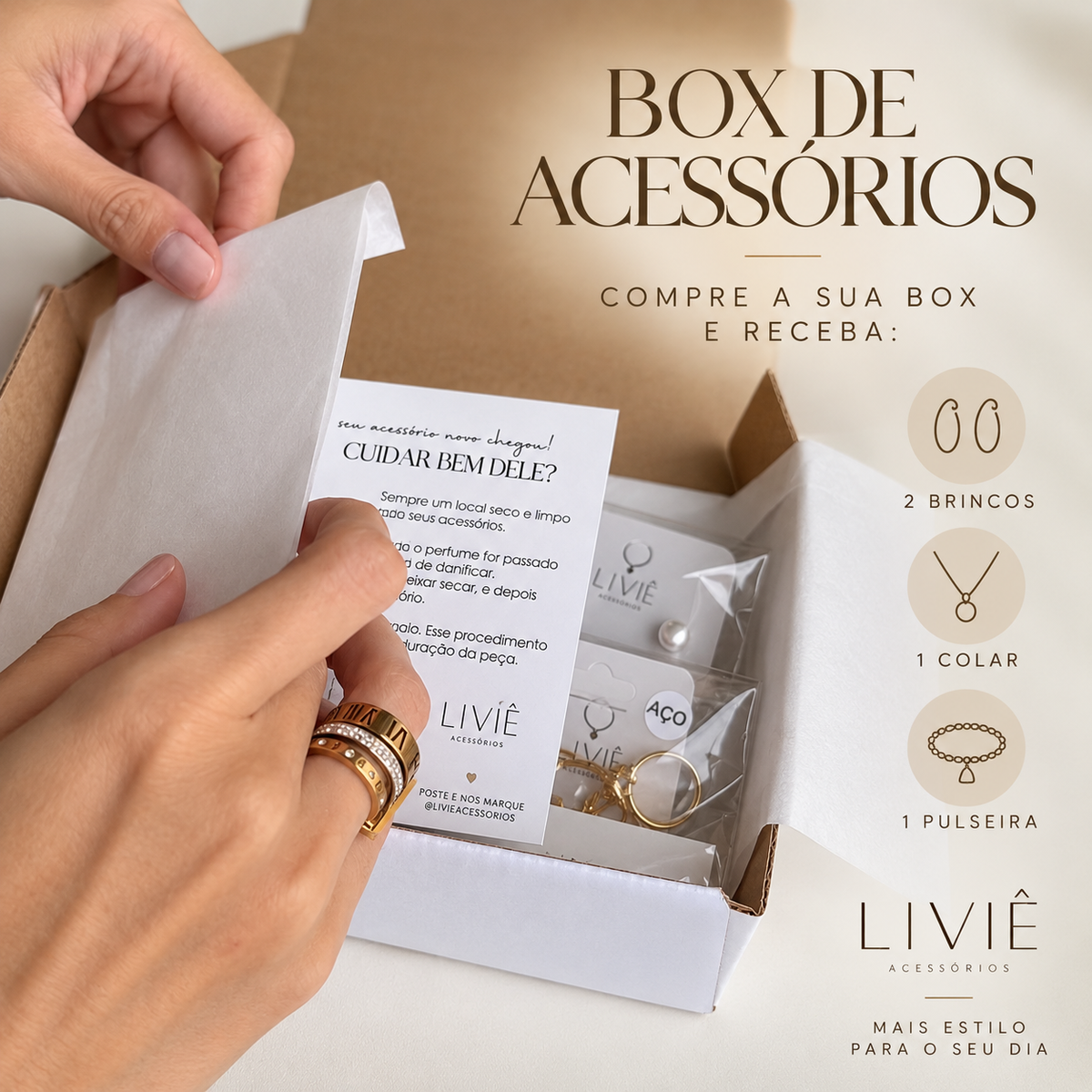 Box de acessórios