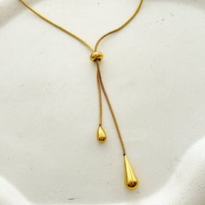 Colar gravatinha em aço