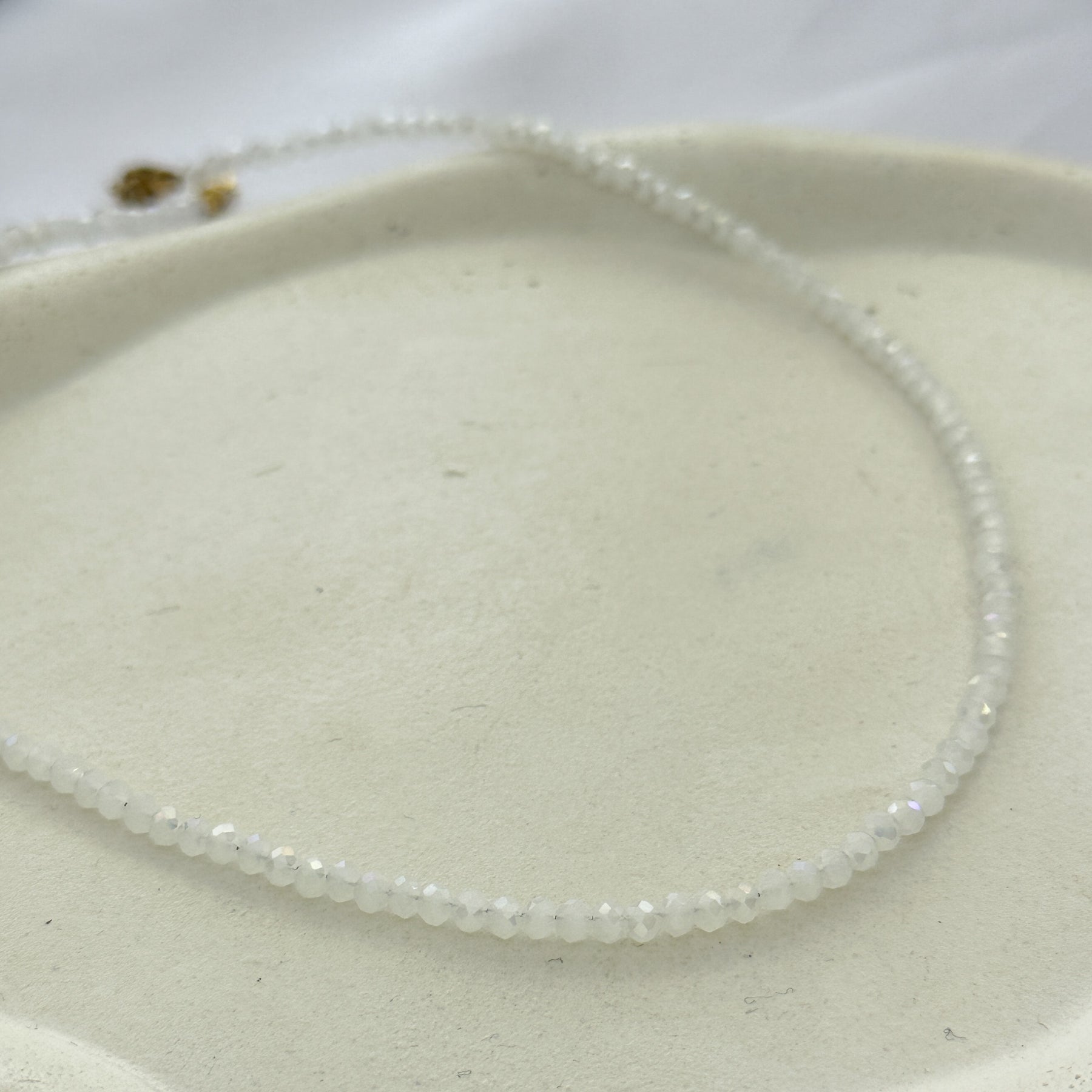 Colar cascalhos aço inox