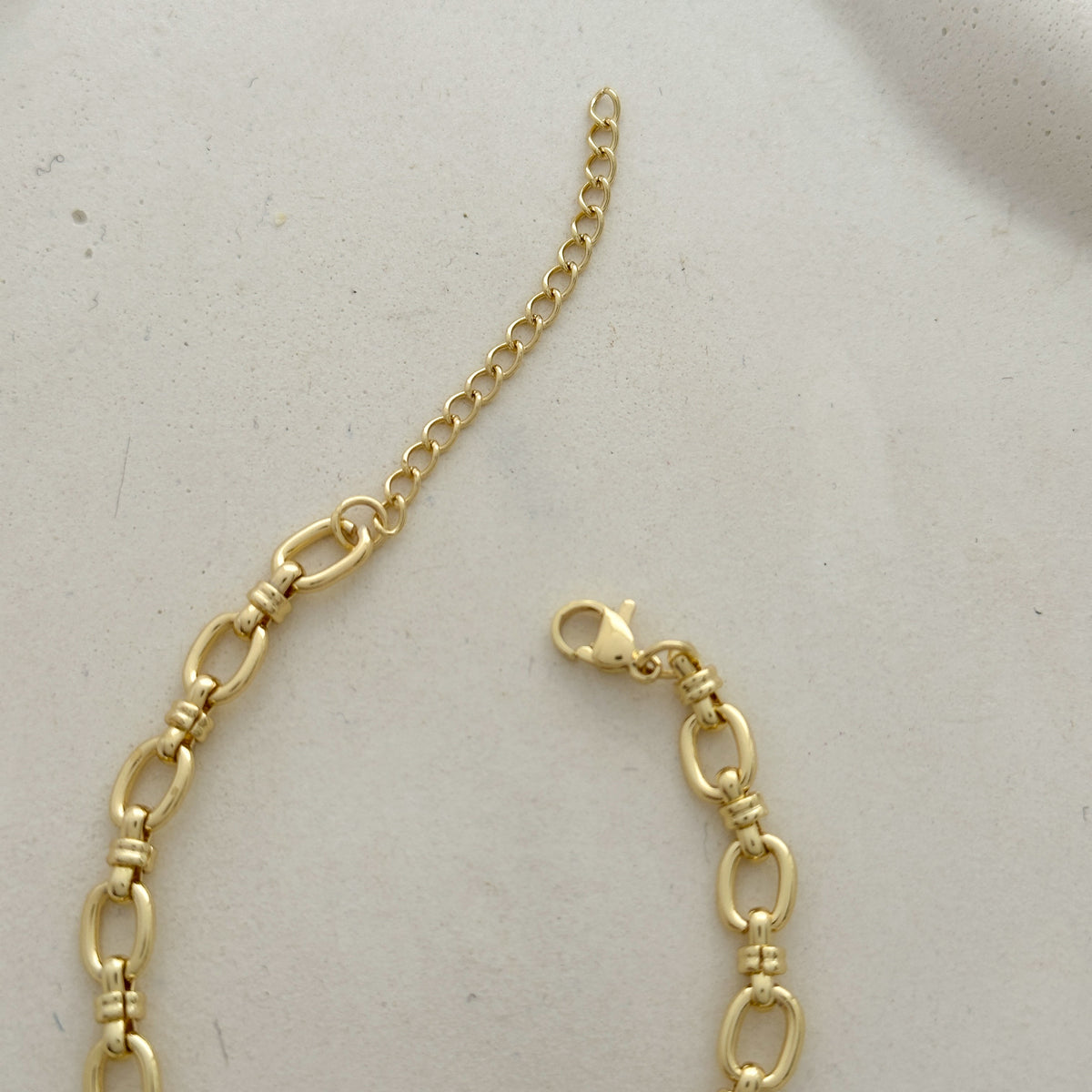 Pulseira elos em aço