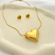 Conjunto Coração Aço