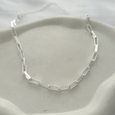 Colar folheado - elos