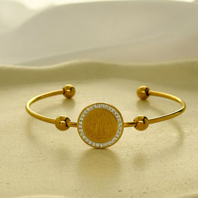 Bracelete São Bento - aço