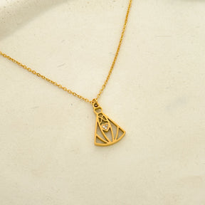 Colar em Aço Nsa Senhora