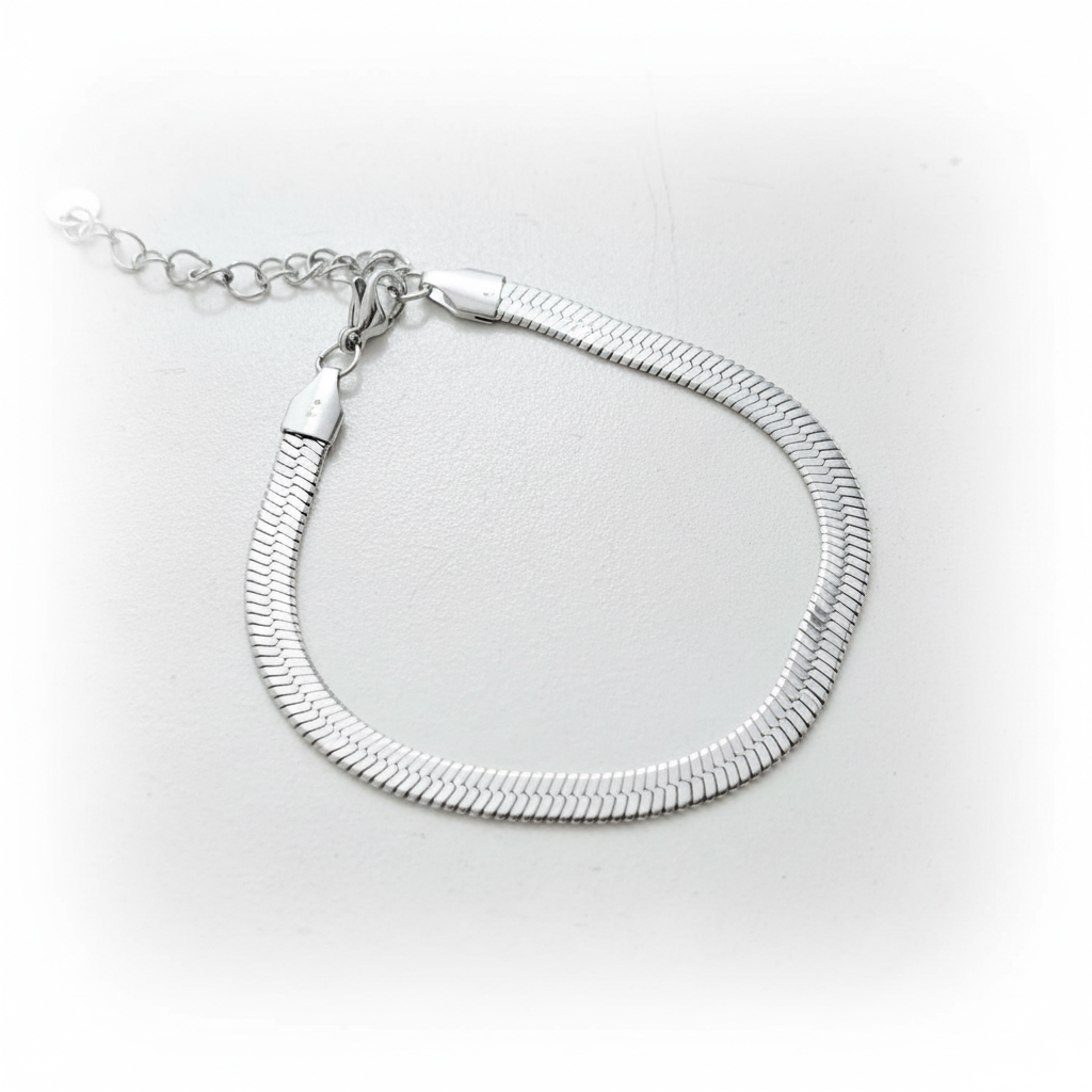 Pulseira fita aço
